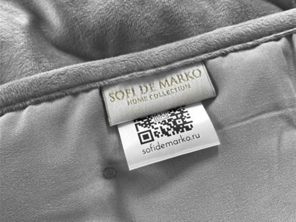 Покрывало Софи де Марко Иоланта (серое) 240х260