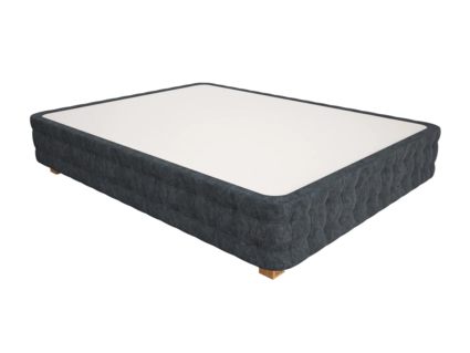 Кровать Mr.Mattress Twin Box велюр Grey 120х200