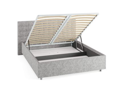 Кровать Сонум Siena Рогожка Марсала (с подъемным механизмом) 180х190