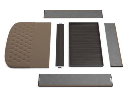 Кровать Lonax Венеция велюр Dolly-2 (с подъемным механизмом) 140х190