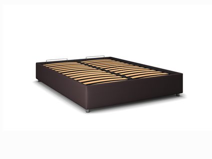 Кровать Sleeptek Premier 3 Экокожа Brown (с подъемным механизмом) 276