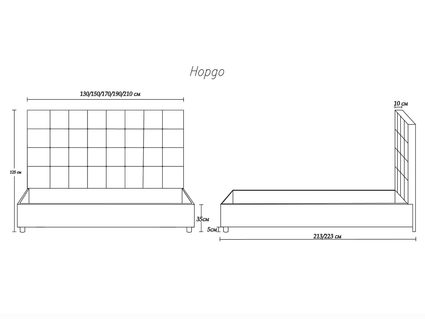 Кровать Димакс Нордо Альбус с подъемным механизмом
