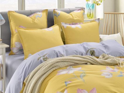 Комплект постельного белья Софи де Марко Эми (желтый) Евро