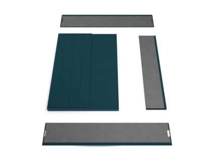 Кровать Lonax Кармела велюр Dolly-17 (с основанием) 120х195