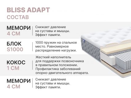 Матрас Димакс Bliss Adapt 60х120