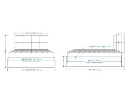 Кровать Lonax Алегра велюр Dolly-13 (с подъемным механизмом) 160х190
