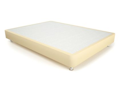 Кровать Mr.Mattress Fine Box экокожа Beige 237