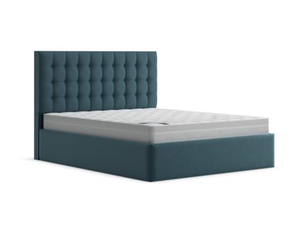 Кровать Lonax Аврора велюр Dolly-13 (с основанием) 160х200