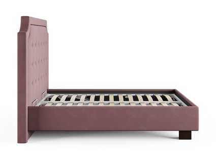 Кровать Сонум Elysium Экокожа Коричневый (с основанием) 160х190