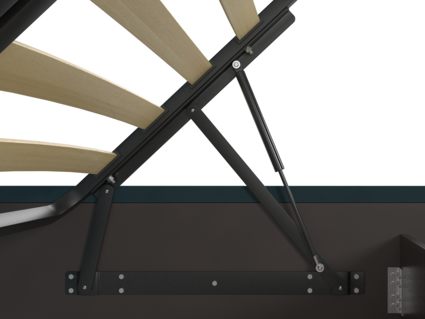 Кровать Lonax Аврора велюр Dolly-2 (с подъемным механизмом) 200х190