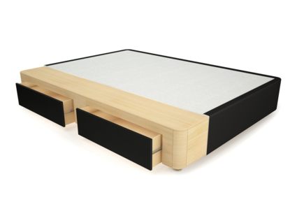 Кровать Mr.Mattress Site Box экокожа Black 266