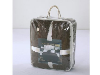 Покрывало Софи де Марко Аврил (шоколад) 160х220