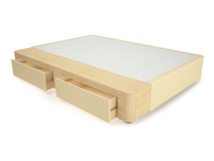 Кровать Mr.Mattress Site Box экокожа Beige 239