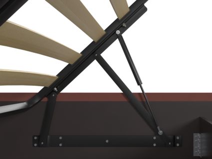 Кровать Lonax Белла велюр Dolly-2 (с подъемным механизмом) 120х195