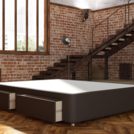 Кровать Mr.Mattress Site Box экокожа Brown 80х200