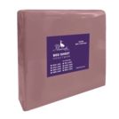 Простыня Primavelle из однотонного сатина (брусничная) 220х240