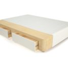 Кровать Mr.Mattress Site Box экокожа White 160х190